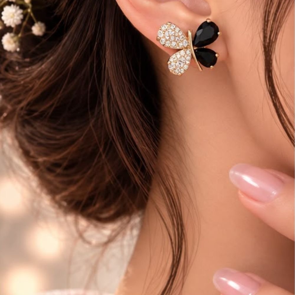 Bliss Butterfly Studs - Image 7