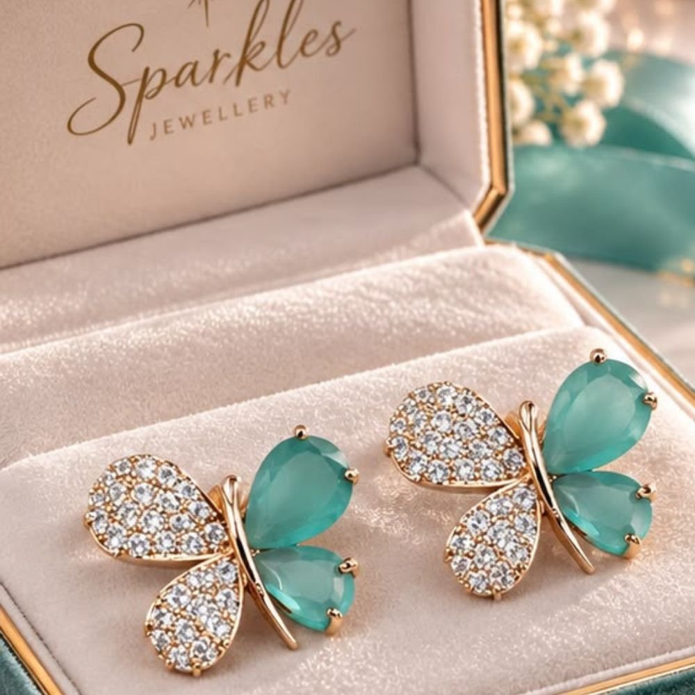 Bliss Butterfly Studs - Image 5