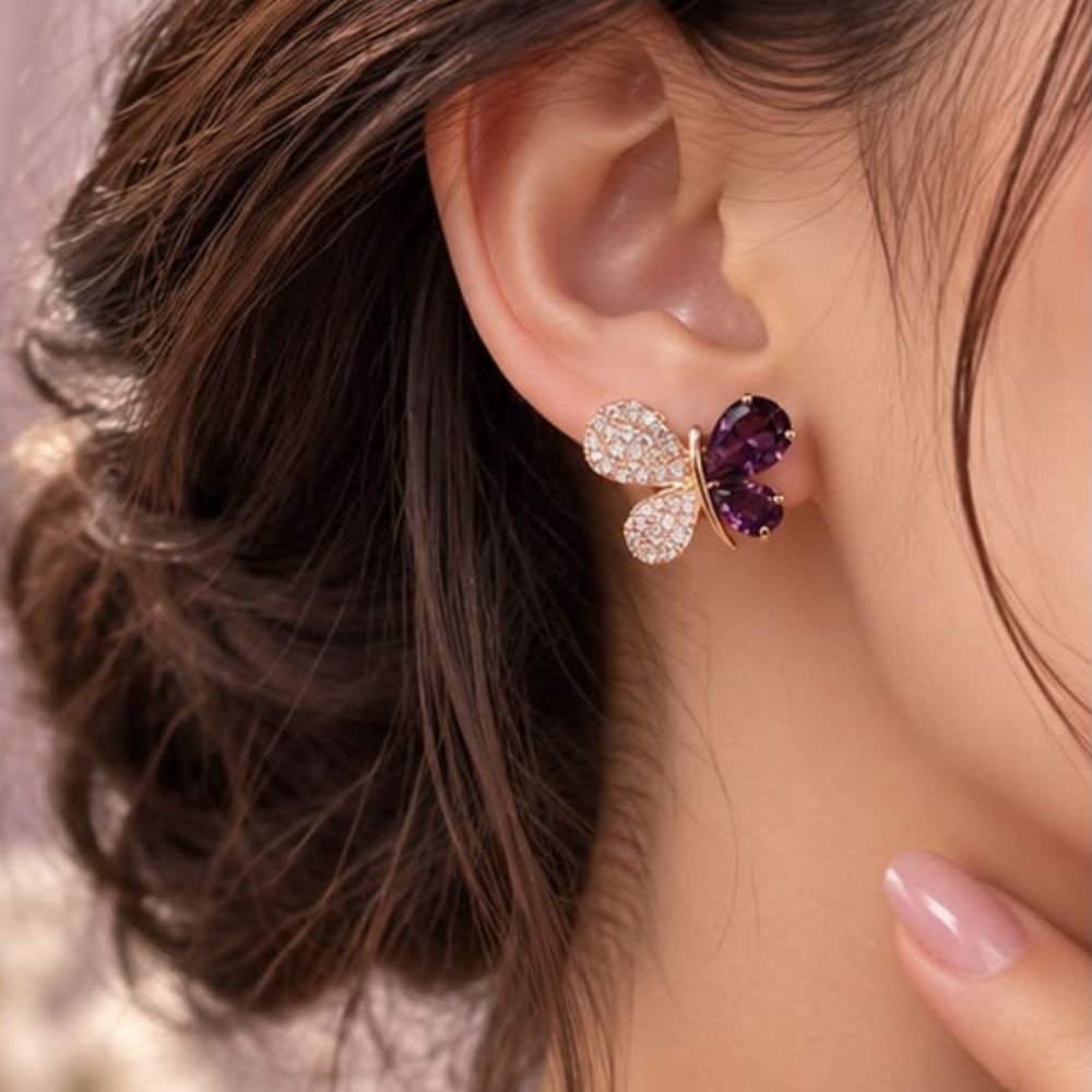 Bliss Butterfly Studs - Image 4