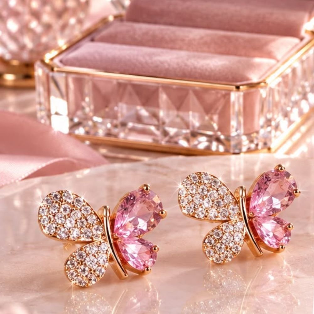 Bliss Butterfly Studs - Image 9
