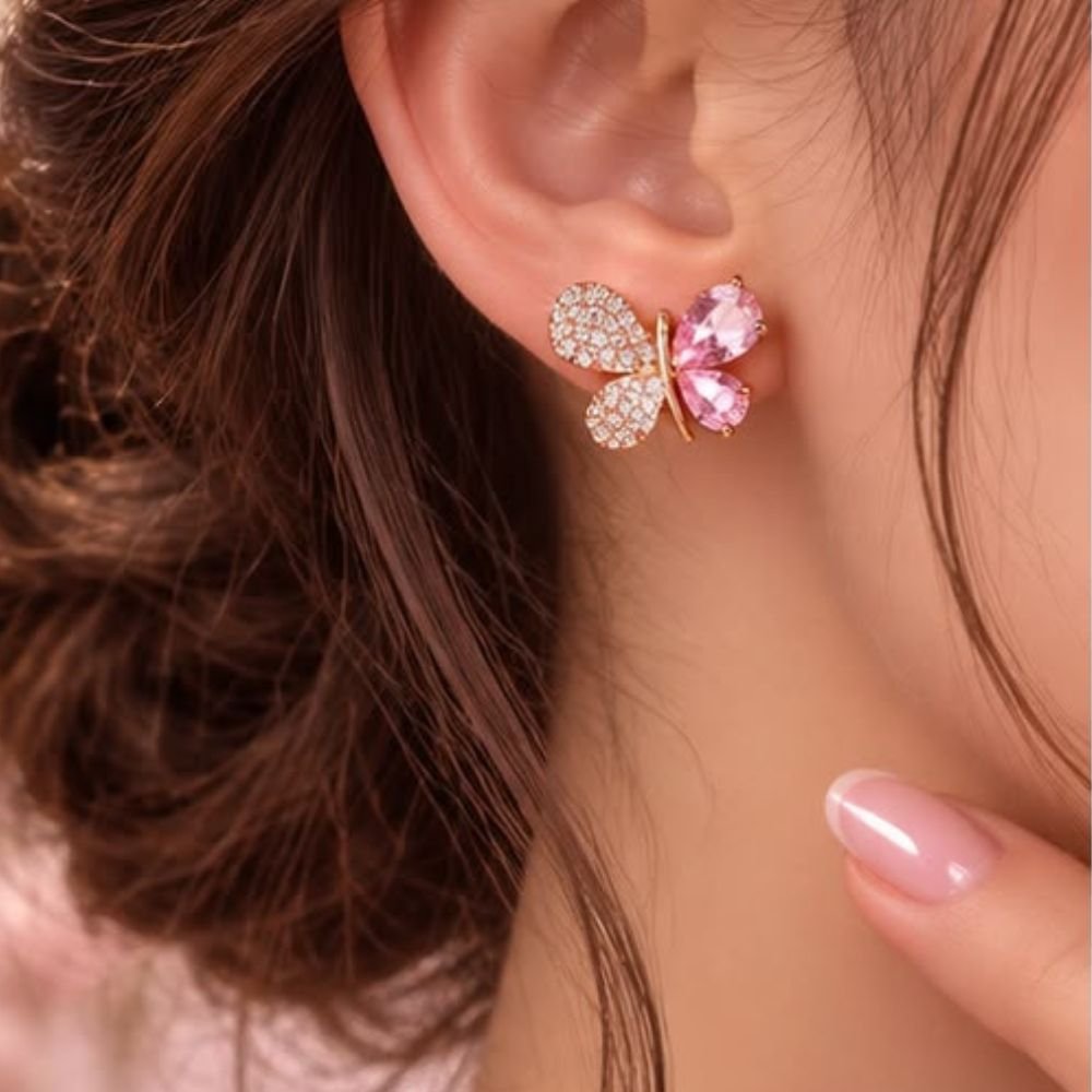 Bliss Butterfly Studs - Image 3