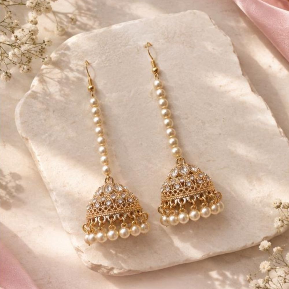 Pearl Royale Jhumkay